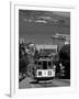 Tram, Hyde St, San Francisco, California, USA-Walter Bibikow-Framed Photographic Print