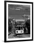 Tram, Hyde St, San Francisco, California, USA-Walter Bibikow-Framed Photographic Print