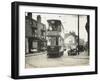 Tram in Birmingham-null-Framed Photographic Print