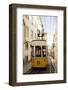 Tram in Elevador Da Bica, Lisbon, Portugal-Ben Pipe-Framed Photographic Print