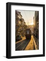 Tram in Lisbon, Portugal, Europe-Alex Treadway-Framed Photographic Print