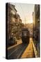 Tram in Lisbon, Portugal, Europe-Alex Treadway-Stretched Canvas