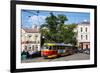 Tram in Moscow, Russia, Europe-Michael Runkel-Framed Photographic Print