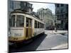 Tram in the Baixa District, Lisbon, Portugal-Neale Clarke-Mounted Photographic Print