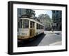 Tram in the Baixa District, Lisbon, Portugal-Neale Clarke-Framed Photographic Print