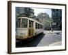 Tram in the Baixa District, Lisbon, Portugal-Neale Clarke-Framed Photographic Print