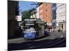 Tram in the City Centre, Munich, Bavaria, Germany-Yadid Levy-Mounted Photographic Print