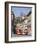 Tram in the Lesser Quarter, Prague, Czech Republic, Europe-Michael Short-Framed Photographic Print