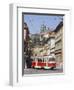 Tram in the Lesser Quarter, Prague, Czech Republic, Europe-Michael Short-Framed Photographic Print