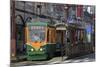 Tram, Izuro Street, Kagoshima City, Kyushu Island, Japan, Asia-Richard Cummins-Mounted Photographic Print