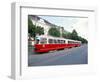Tram, Leopoldstadt, Vienna, Austria-Richard Nebesky-Framed Photographic Print