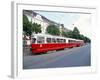 Tram, Leopoldstadt, Vienna, Austria-Richard Nebesky-Framed Photographic Print