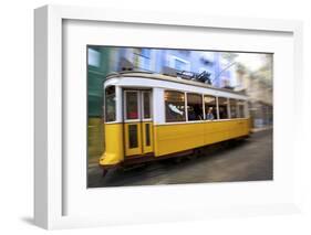 Tram, Lisbon, Portugal, South West Europe-Neil Farrin-Framed Photographic Print