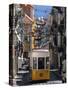 Tram, Lisbon, Portugal-Jon Arnold-Stretched Canvas