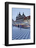 Tram, Mala Strana, Prague, Bohemia, Czech Republic, Europe-Markus Lange-Framed Photographic Print