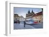 Tram, Mala Strana, Prague, Bohemia, Czech Republic, Europe-Markus Lange-Framed Photographic Print