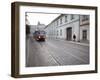 Tram, Mala Strana, Prague, Czech Republic-Jon Arnold-Framed Photographic Print