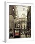 Tram on a Street, Piazza Del Duomo, Milan, Lombardy, Italy-null-Framed Photographic Print