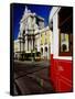 Tram on Praca De Commercio, Lisbon, Portugal-Izzet Keribar-Framed Stretched Canvas
