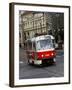 Tram, Prague, Czech Republic, Europe-Levy Yadid-Framed Photographic Print