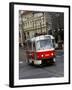 Tram, Prague, Czech Republic, Europe-Levy Yadid-Framed Photographic Print