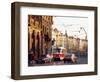 Tram, Prague, Czech Republic-Richard Nebesky-Framed Photographic Print