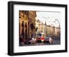 Tram, Prague, Czech Republic-Richard Nebesky-Framed Photographic Print