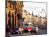 Tram, Prague, Czech Republic-Richard Nebesky-Mounted Photographic Print