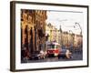 Tram, Prague, Czech Republic-Richard Nebesky-Framed Photographic Print