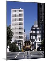 Tram, San Francisco, USA-Neil Farrin-Mounted Photographic Print