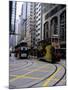 Tram, Sheung Wan, Hong Kong Island, Hong Kong, China-Amanda Hall-Mounted Photographic Print