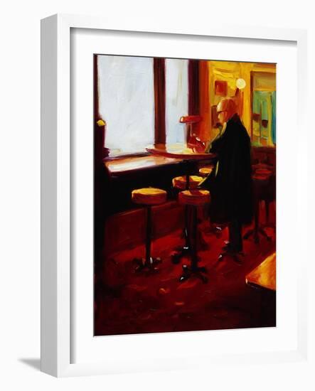 Tram Station Cafe, London-Pam Ingalls-Framed Giclee Print