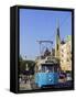 Tram, Stockholm, Sweden-Russell Young-Framed Stretched Canvas