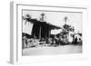 Tramcar, Kazimain Road, Baghdad, Iraq, 1917-1919-null-Framed Giclee Print