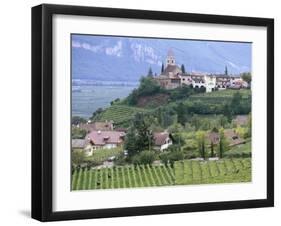 Traminer, the Town That Gave Its Name to Gewurztraminer Wine, Bolzano, Alto Adige, Italy-Michael Newton-Framed Photographic Print