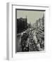 Tramline Being Laid in the Middle of the Road, Whitechapel High Street, London, 1929-null-Framed Photographic Print