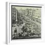 Tramlines Being Laid, Whitechapel High Street, London, 1929-null-Framed Photographic Print