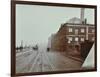 Tramlines on the Albert Embankment, Lambeth, London, 1909-null-Framed Photographic Print