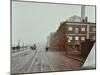 Tramlines on the Albert Embankment, Lambeth, London, 1909-null-Mounted Photographic Print