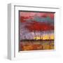 Tramonto sul bosco I-Lucas-Framed Art Print