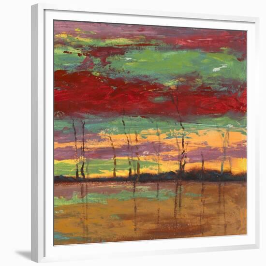 Tramonto sul bosco III-Lucas-Framed Art Print