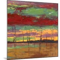 Tramonto sul bosco III-Lucas-Mounted Art Print