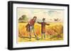 Tramp and Scarecrow-null-Framed Art Print