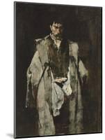 Tramp at Night; Un Vagabond De Nuit-Mihaly Munkacsy-Mounted Giclee Print