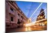 Trams in Seville-Felipe Rodriguez-Mounted Photographic Print