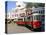 Trams on Istikal Cad, Beyoglu Quarter, Istanbul, Turkey-Bruno Morandi-Stretched Canvas