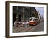 Trams, Prague, Czech Republic-Gavin Hellier-Framed Photographic Print