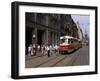 Trams, Prague, Czech Republic-Gavin Hellier-Framed Photographic Print