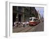 Trams, Prague, Czech Republic-Gavin Hellier-Framed Photographic Print