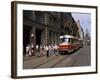 Trams, Prague, Czech Republic-Gavin Hellier-Framed Photographic Print